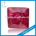 Square Shape Garnet Ice CZ Stones Low Price Rough Diamond Jewelry